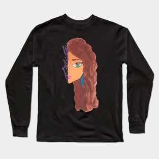 Unique arrogant arabic girl Long Sleeve T-Shirt